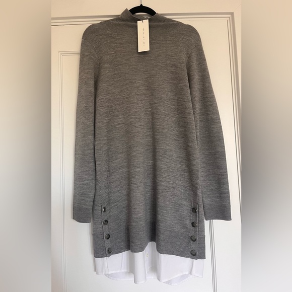 Veronica Beard Dresses Veronica Beard Mixed Media Dress Poshmark